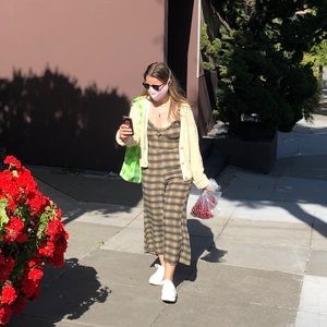 Faithful the Brand Plaid Jumpsuit